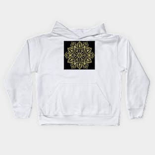 Gold Mandala 5 Kids Hoodie